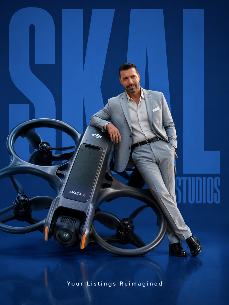 Rob — Founder of SKAL STUDIOS, licensed drone operator and Tampa Bay real estate agent