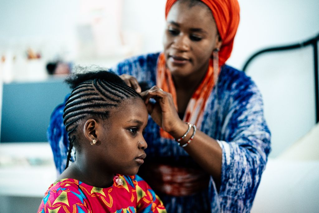 Kids Braiding