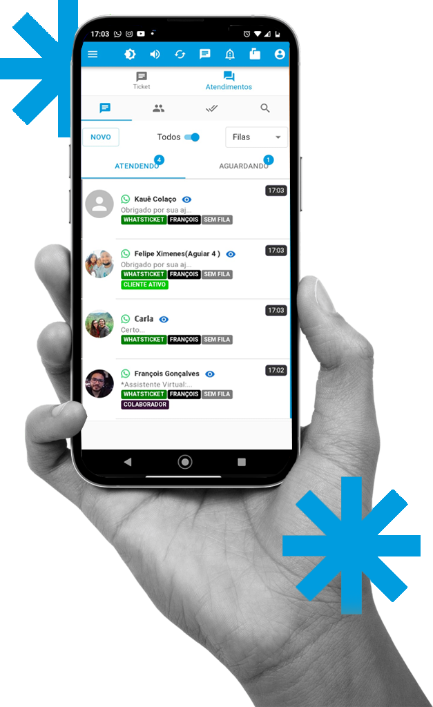 Whatsticket app